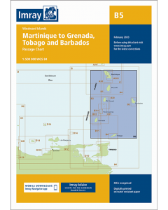 B5 Martinique to Tobago and Barbados (Imray Chart)