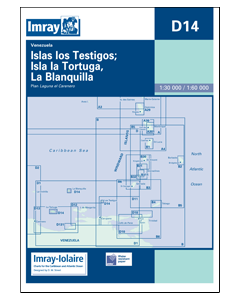 D14 Islas Llos Yestigos Tortuga Blanquilla (Imray Chart)