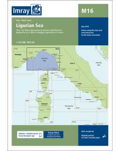 M16 Ligurian Sea (Imray Chart)