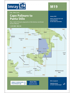 M19 Capo Palinuro to Punta Stilo (Imray Chart)