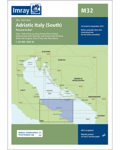 M32 Adriatic Italy - South (Imray Chart)