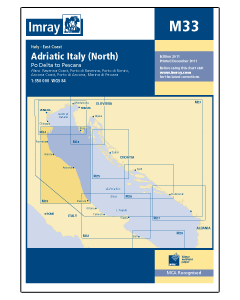 M33 Adriatic Italy - North (Imray Chart)
