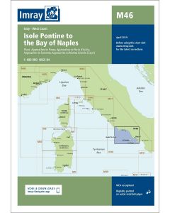 M46 Isole Pontine to the Bay of Naples (Imray Chart)