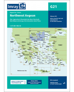 G21 Northwest Aegean Sea (Imray Chart)