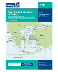 G28 Nísos Khíos & the Coast of Turkey (Imray Chart)