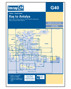 G40 Kas to Antalya (Imray Chart)